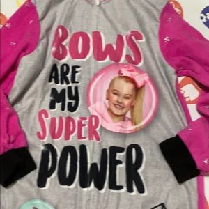 Jo Jos. Zipper winter pjs